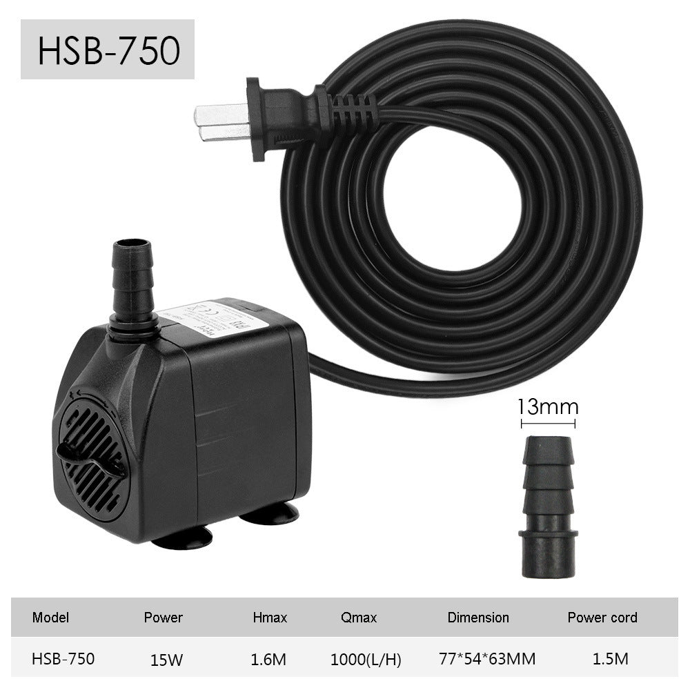 1000LPH Submersible Water Pump | Quiet Aquarium & Pond Pump