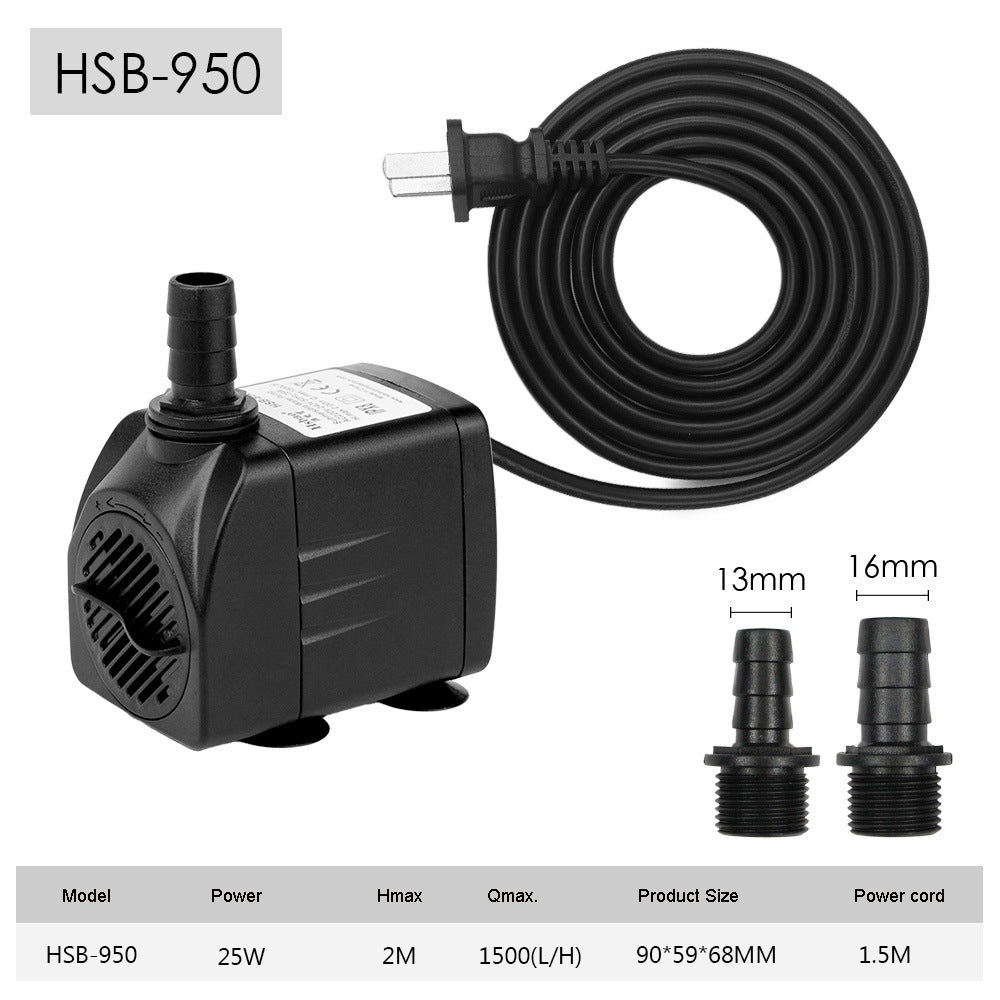 1500LPH Submersible Water Pump | Quiet Aquarium & Pond Pump
