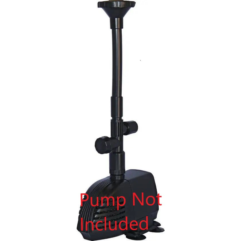 Adjustable Fountain Nozzle Set with 3 Spray Patterns