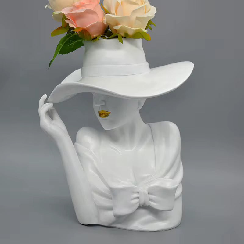 Resin Succulent Planter Decorative Flower Pot