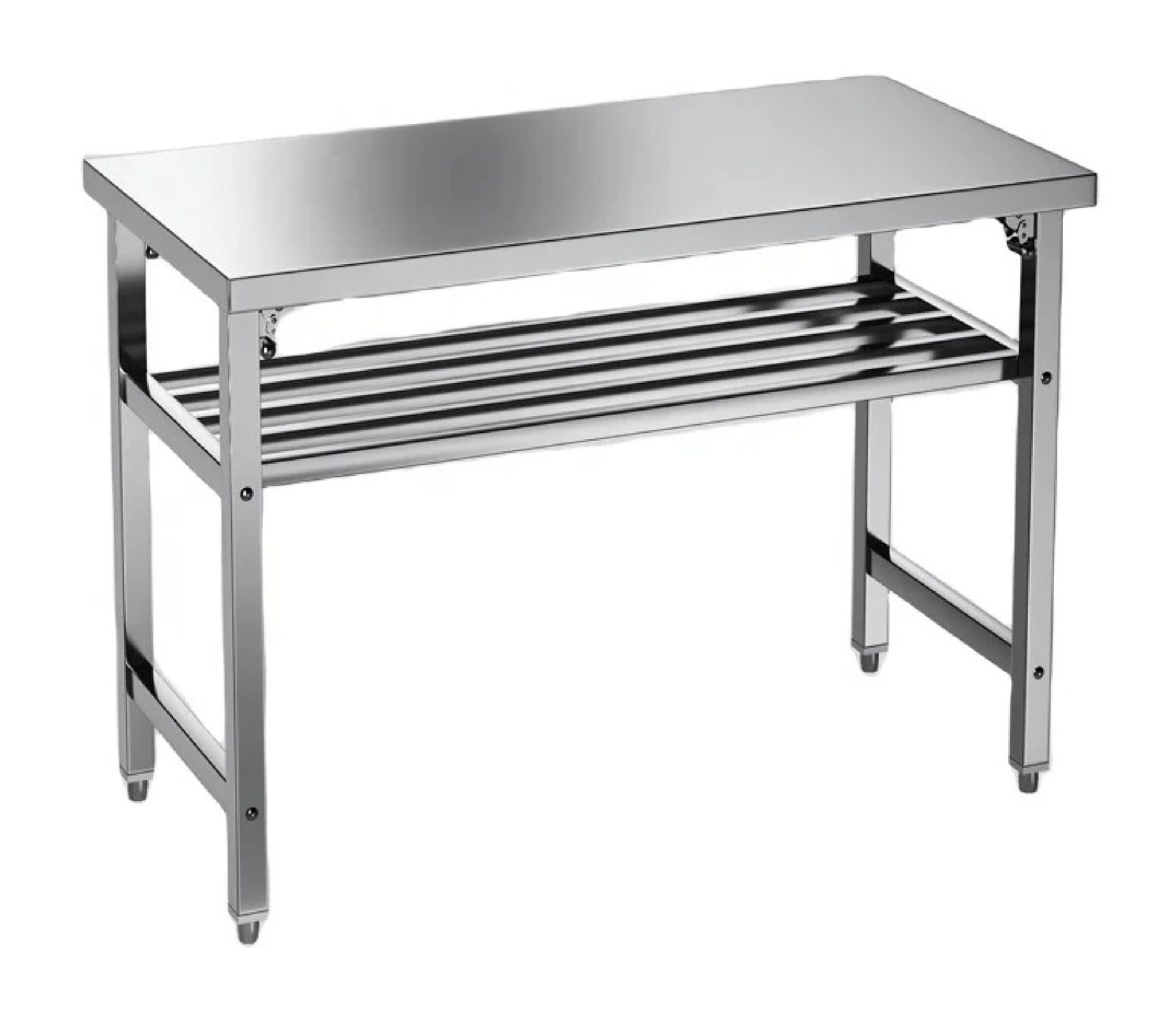 1200mm Folding Stainless-Steel Workbench | Portable BBQ Prep Table