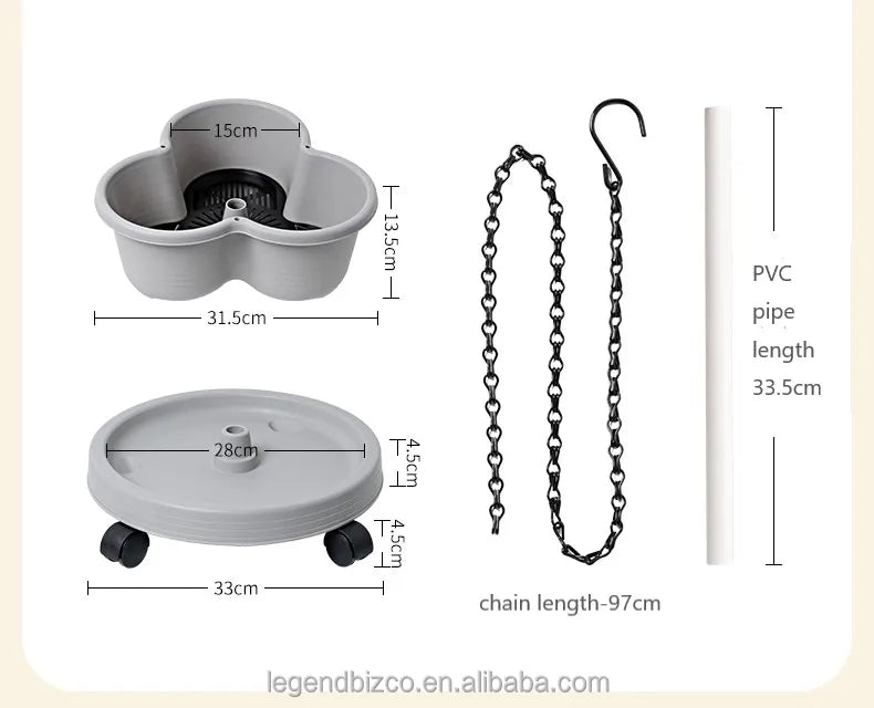 5 Tier Vertical Stackable Garden Planter