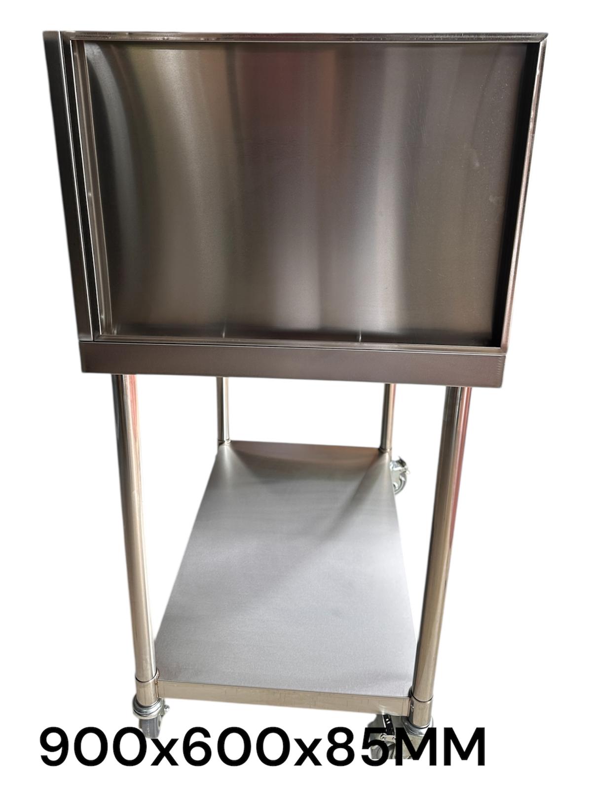 Stainless Steel Table Tall Flashback