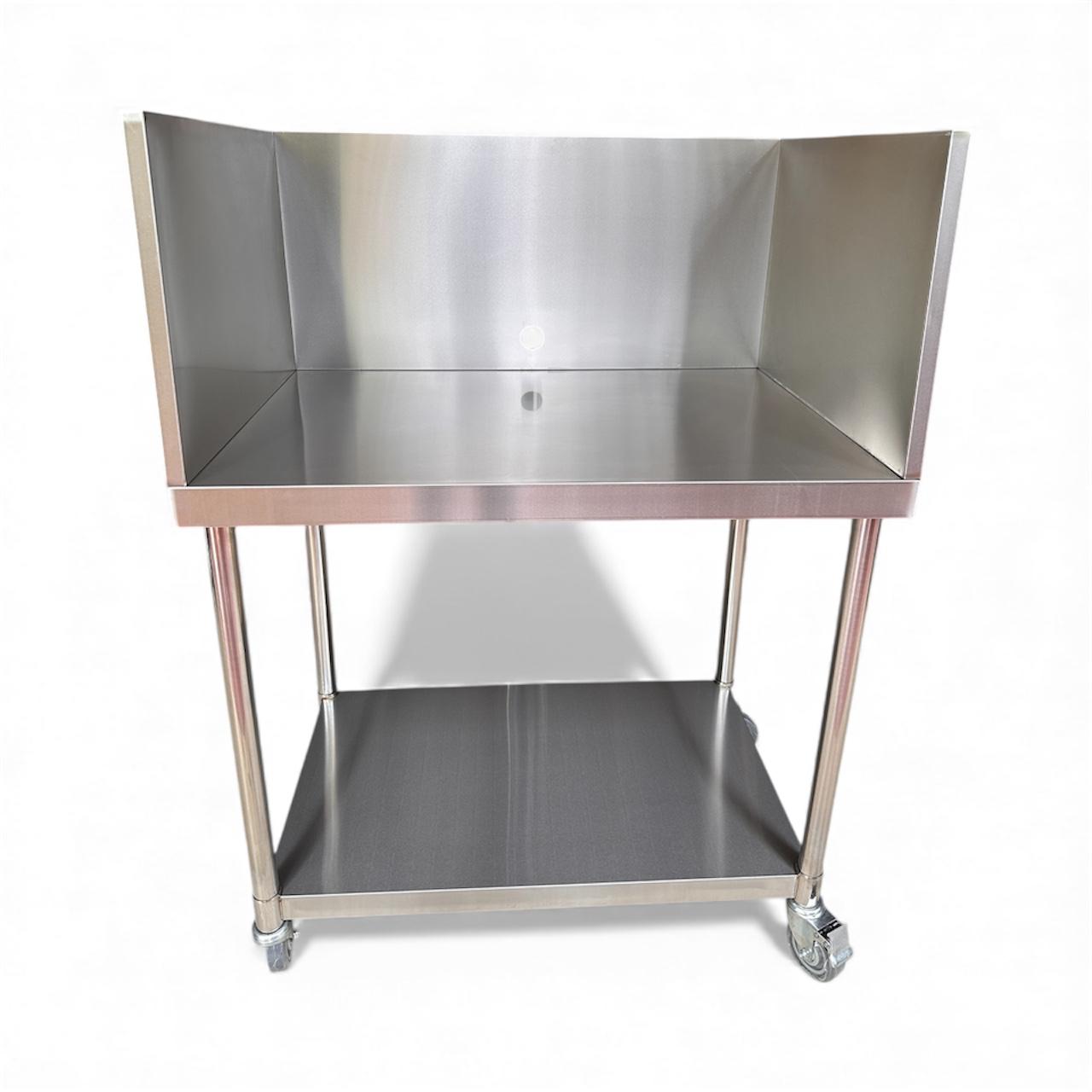 Stainless Steel Table Tall Flashback
