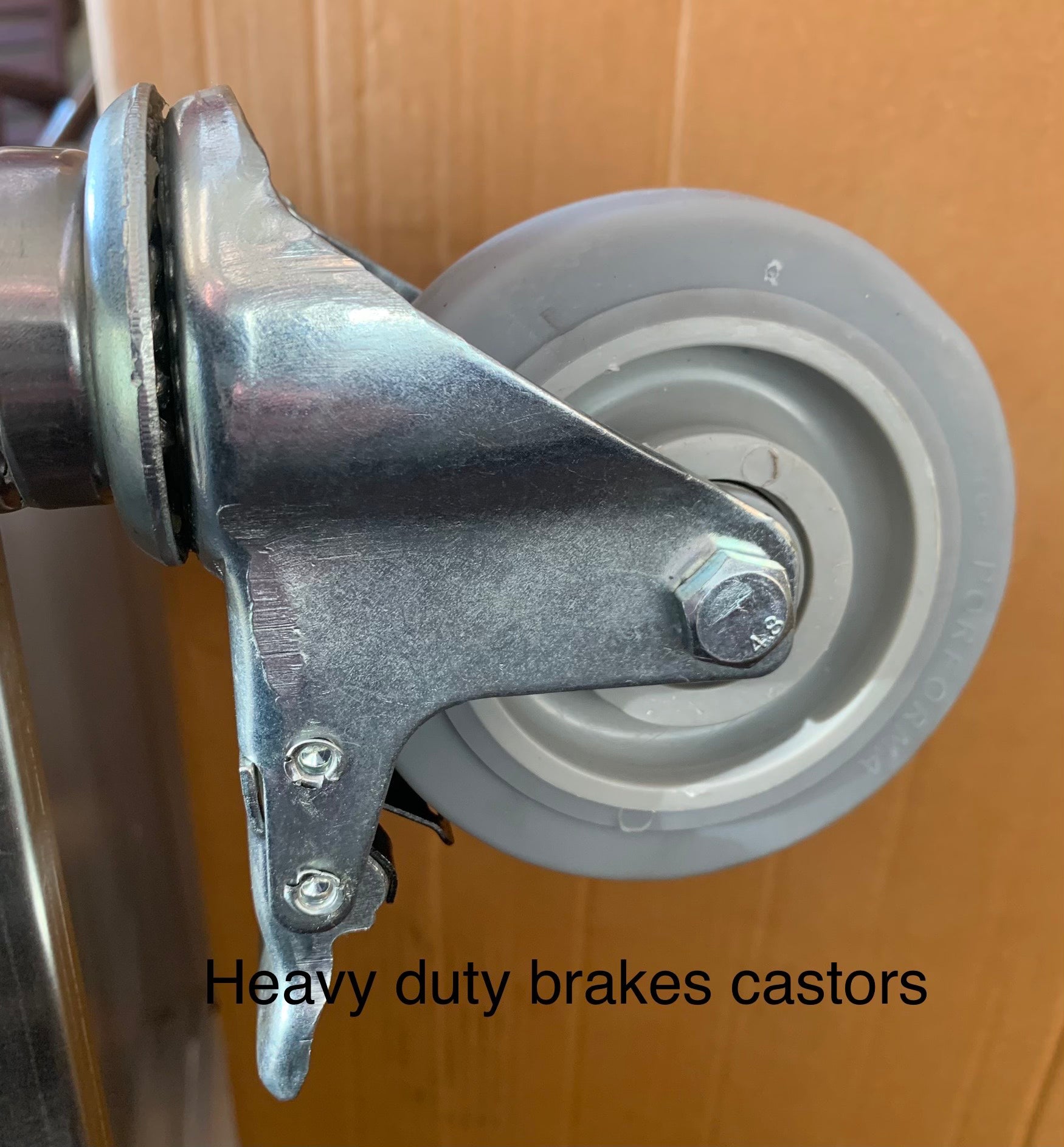 Stainless Steel Prep Table Wheels