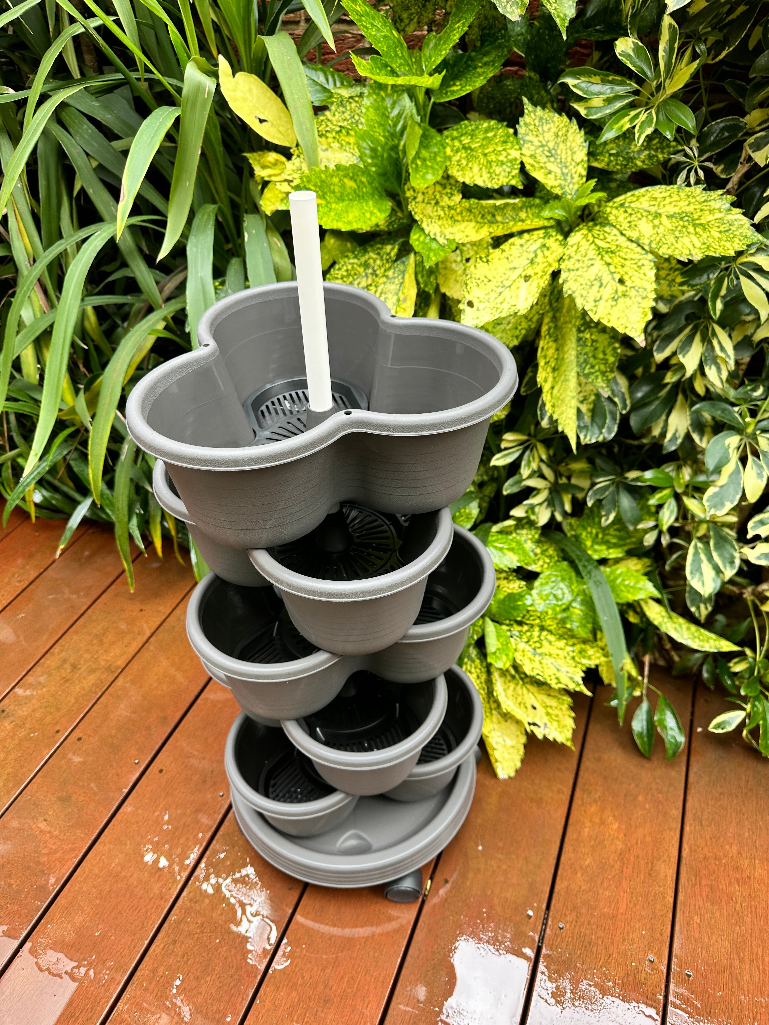 PVC Support Pipe Kit for 5-Tier Vertical Planter