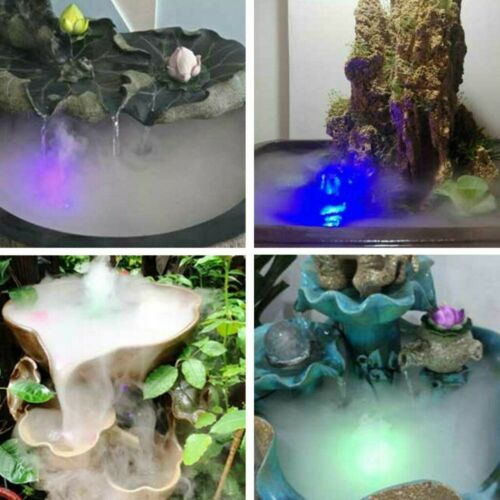 Mist Maker with Red LED Light for Ponds and Aquariums