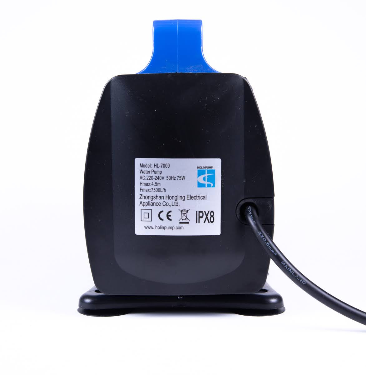 7000 LPH Submersible Water Pump for Pond & Fountain