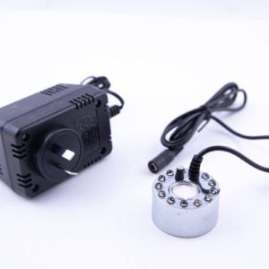 Mist Maker with 12 LED Lights for Ponds and Aquariums