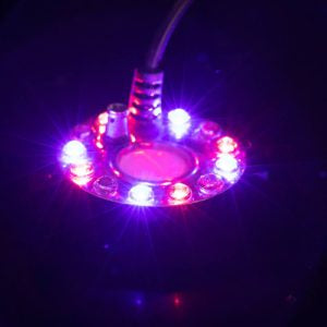 Mist Maker with 12 LED Lights for Ponds and Aquariums
