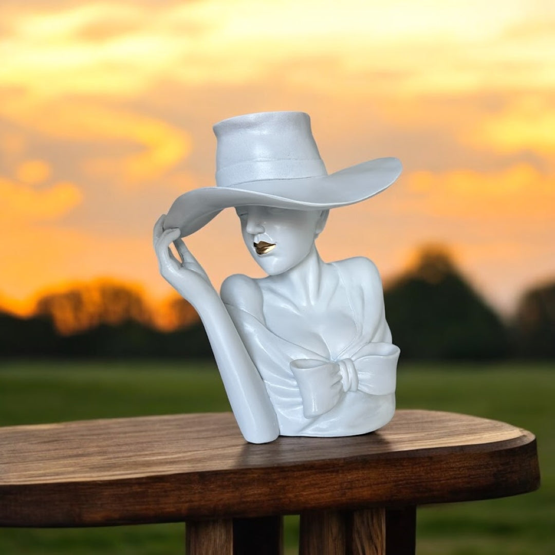 Resin Succulent Planter Decorative Flower Pot