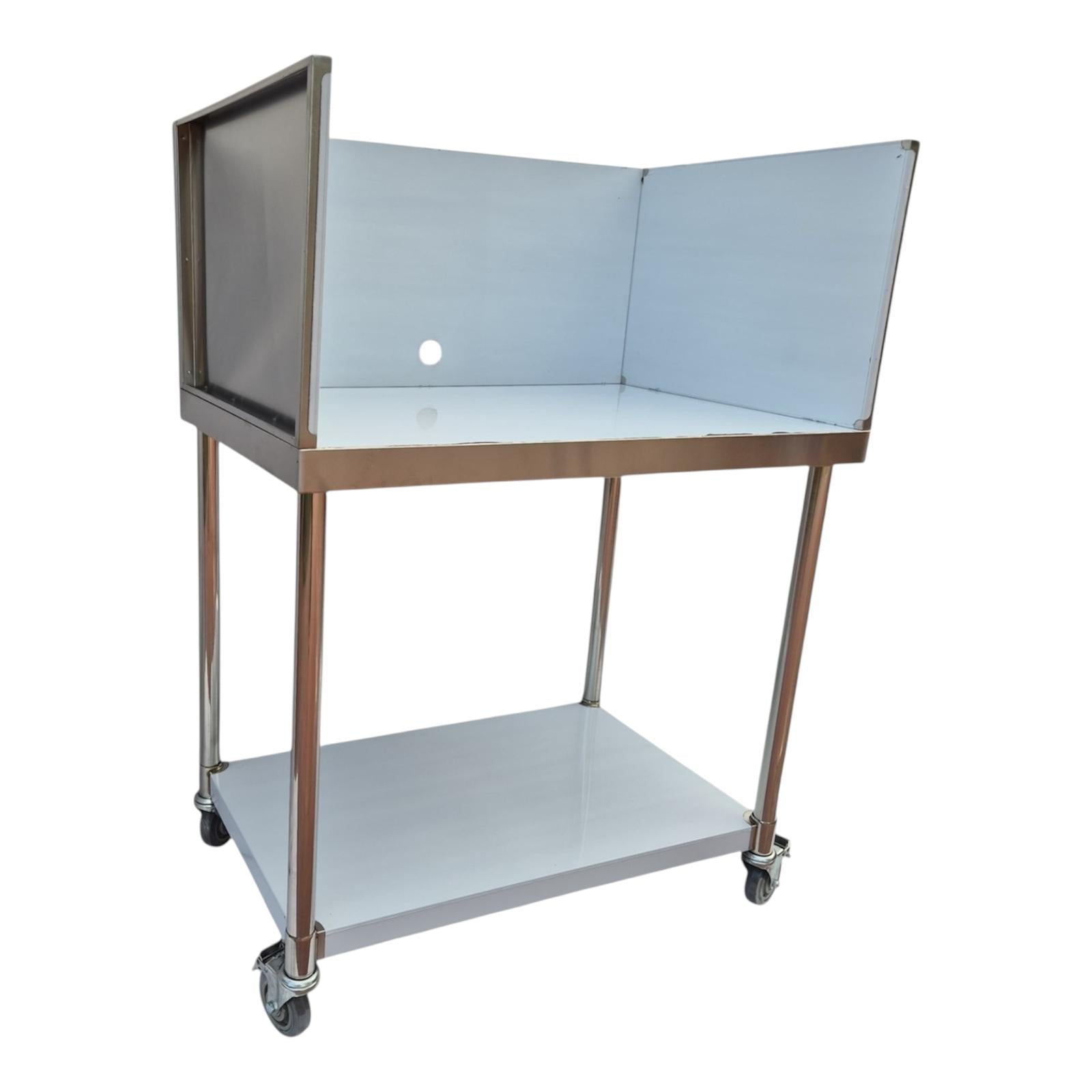 900 × 600 × 850mm Stainless-Steel Commercial Workbench – Heavy-Duty Prep Table