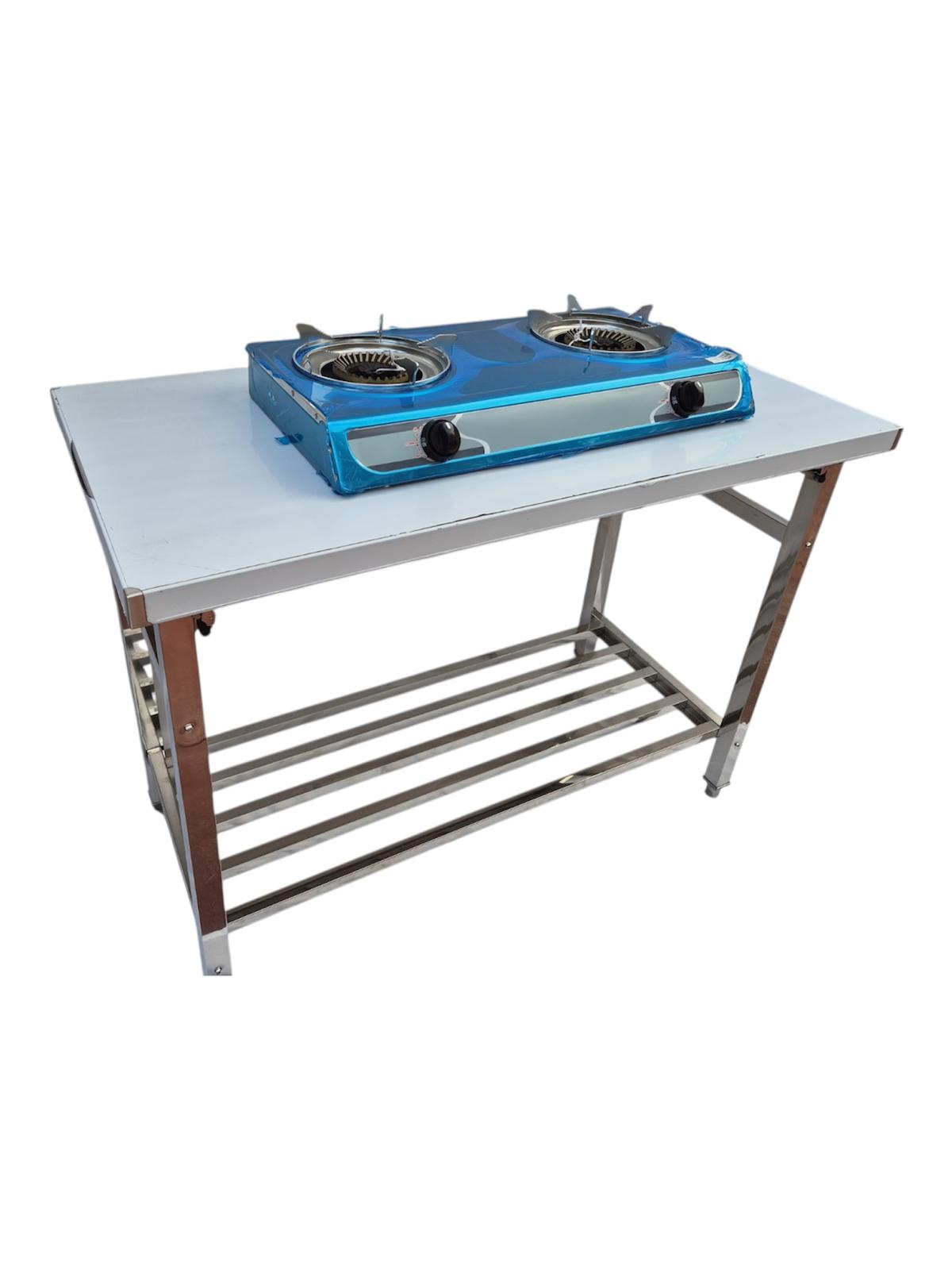 1200mm Folding Stainless-Steel Workbench | Portable BBQ Prep Table