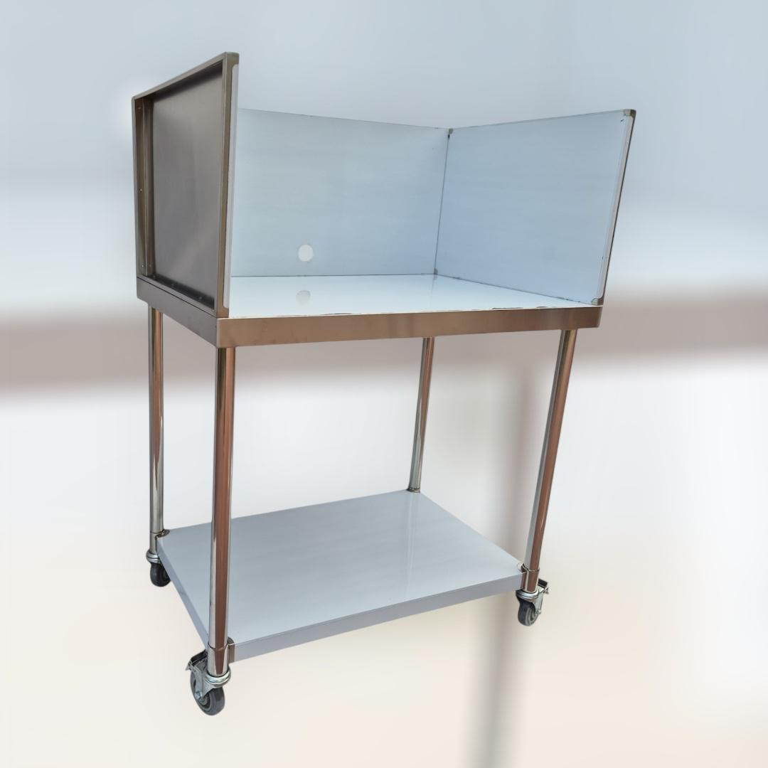 900 × 600 × 850mm Stainless-Steel Commercial Workbench – Heavy-Duty Prep Table