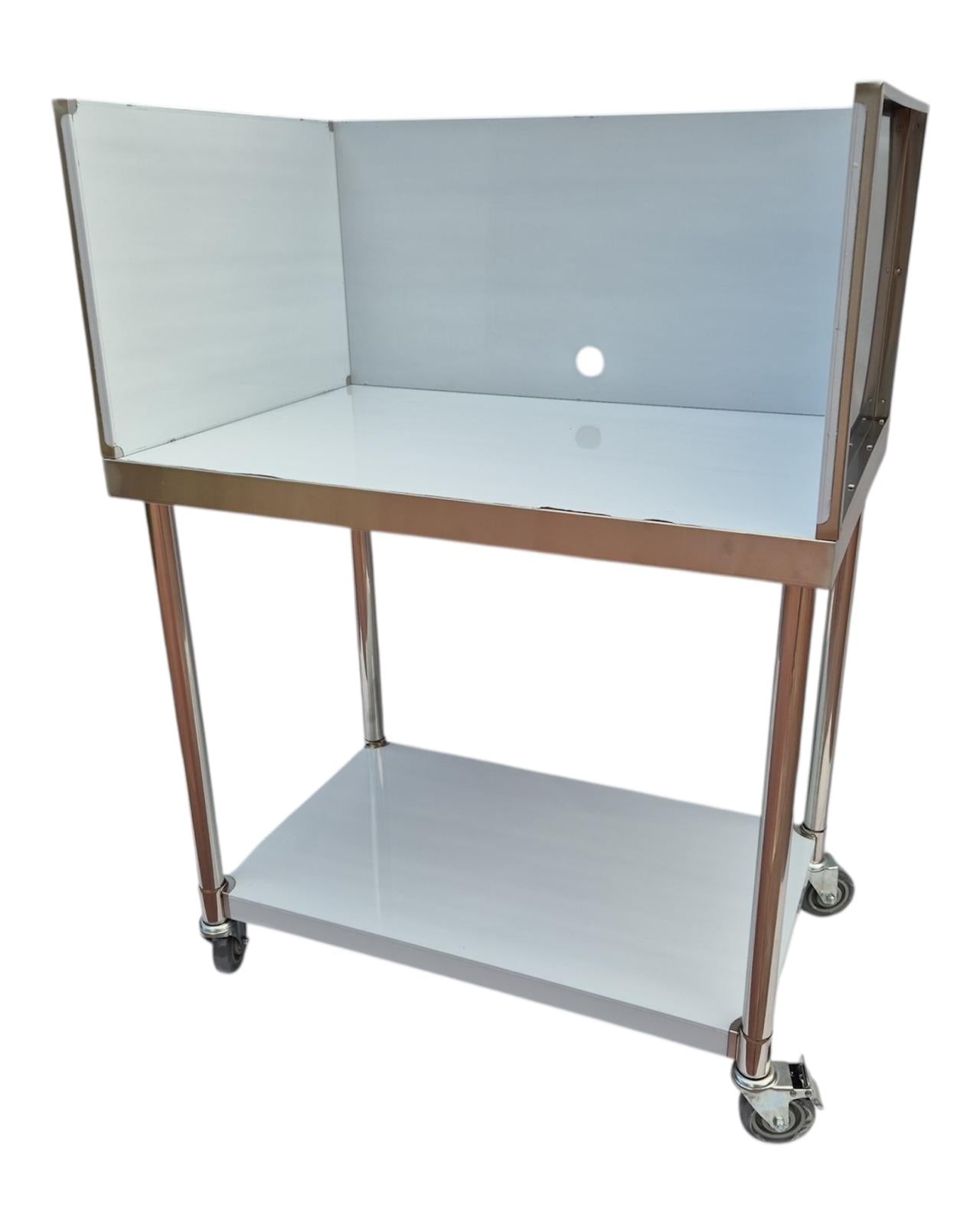 900 × 600 × 850mm Stainless-Steel Commercial Workbench – Heavy-Duty Prep Table