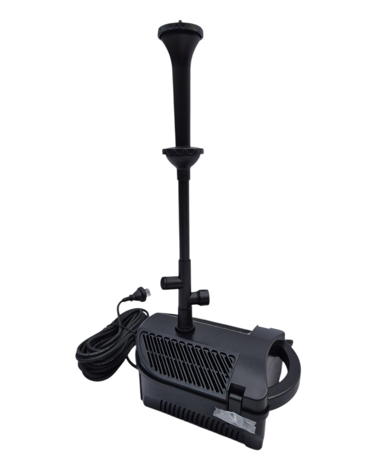 4000 LPH All-in-One Pond Fountain Pump + Filter Kit with 3 Nozzles | 10m Cable