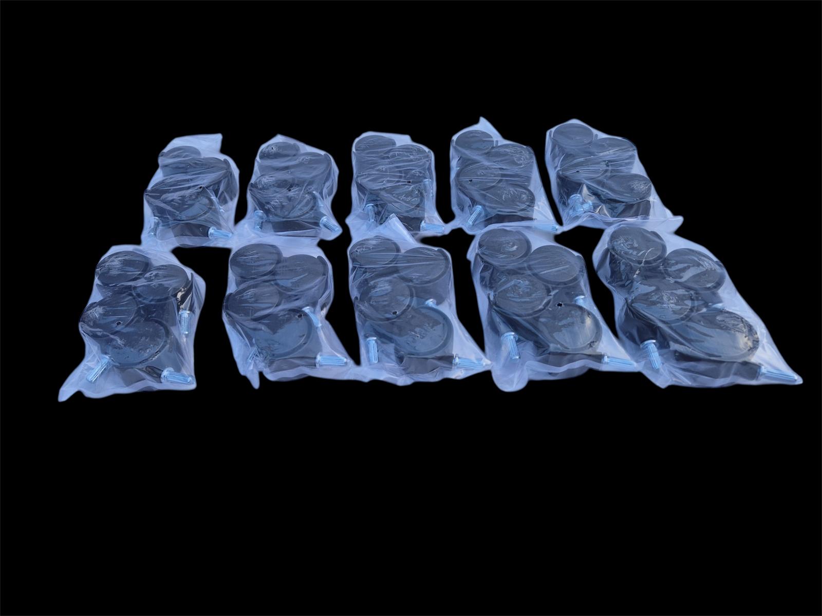 50-Tier Stackable Vertical Garden Planter Kit with PVC Support & Mobile Trolley Base