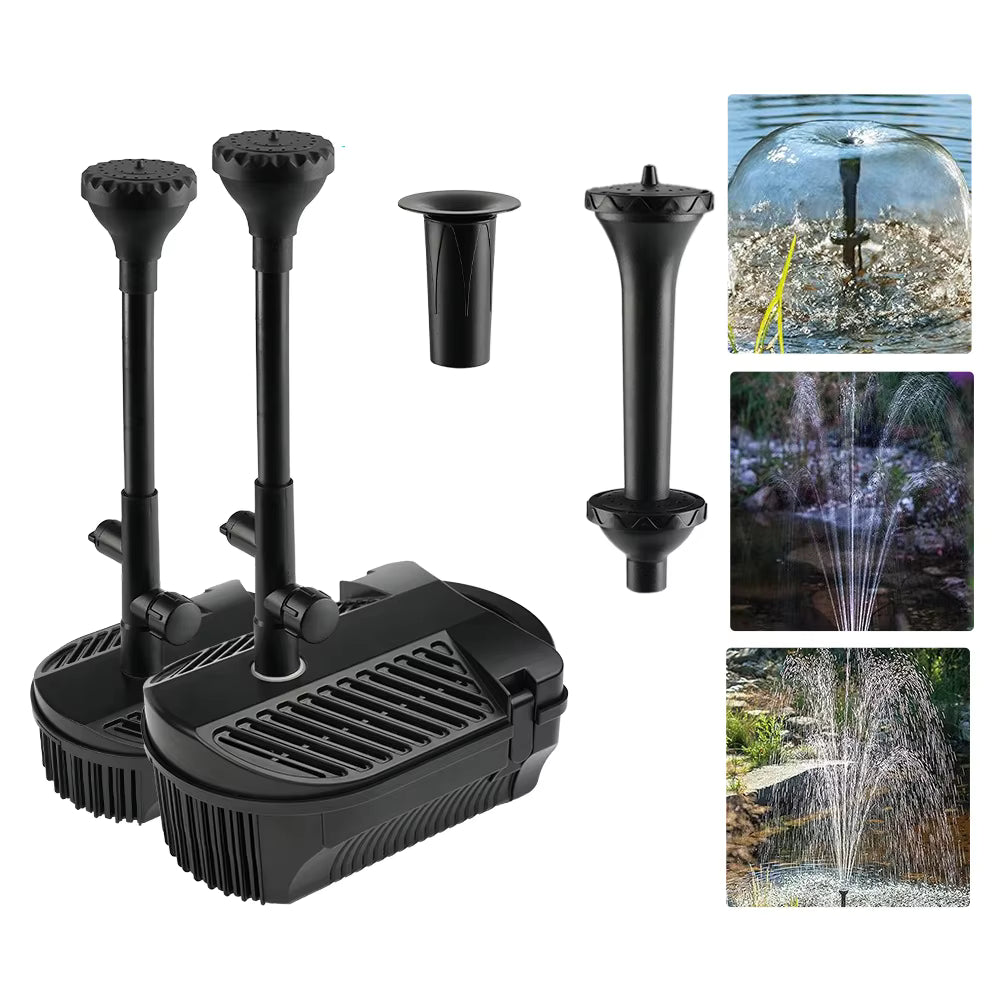 YC 5000 LPH All-in-One Submersible Pond Fountain Filter Pump – 10m Cable