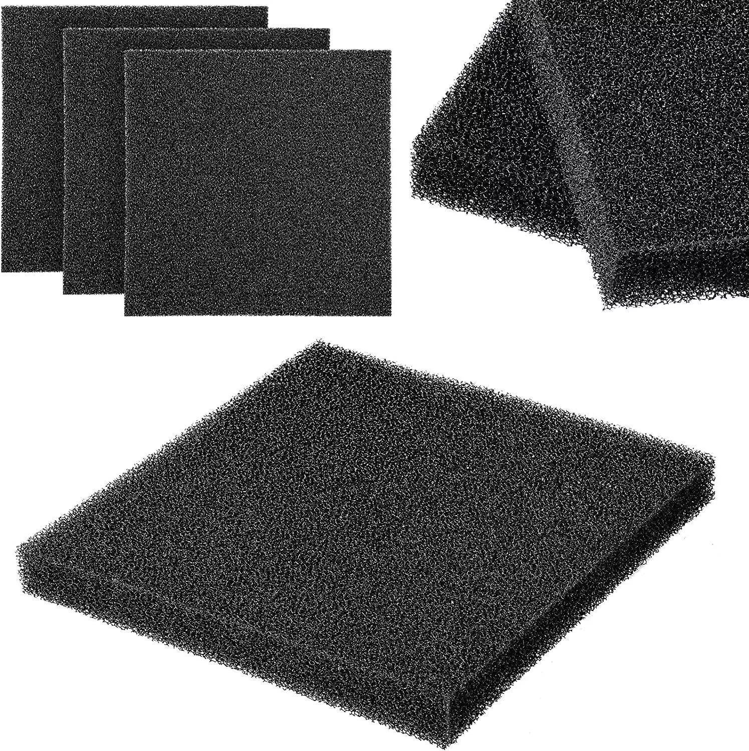Large Aquarium Sponge Filter Pad 50×50×4 cm Bio Filter Foam