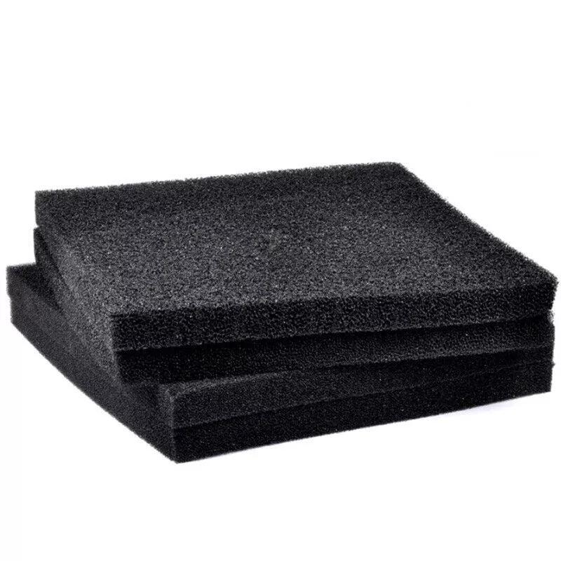 Large Aquarium Sponge Filter Pad 50×50×4 cm Bio Filter Foam